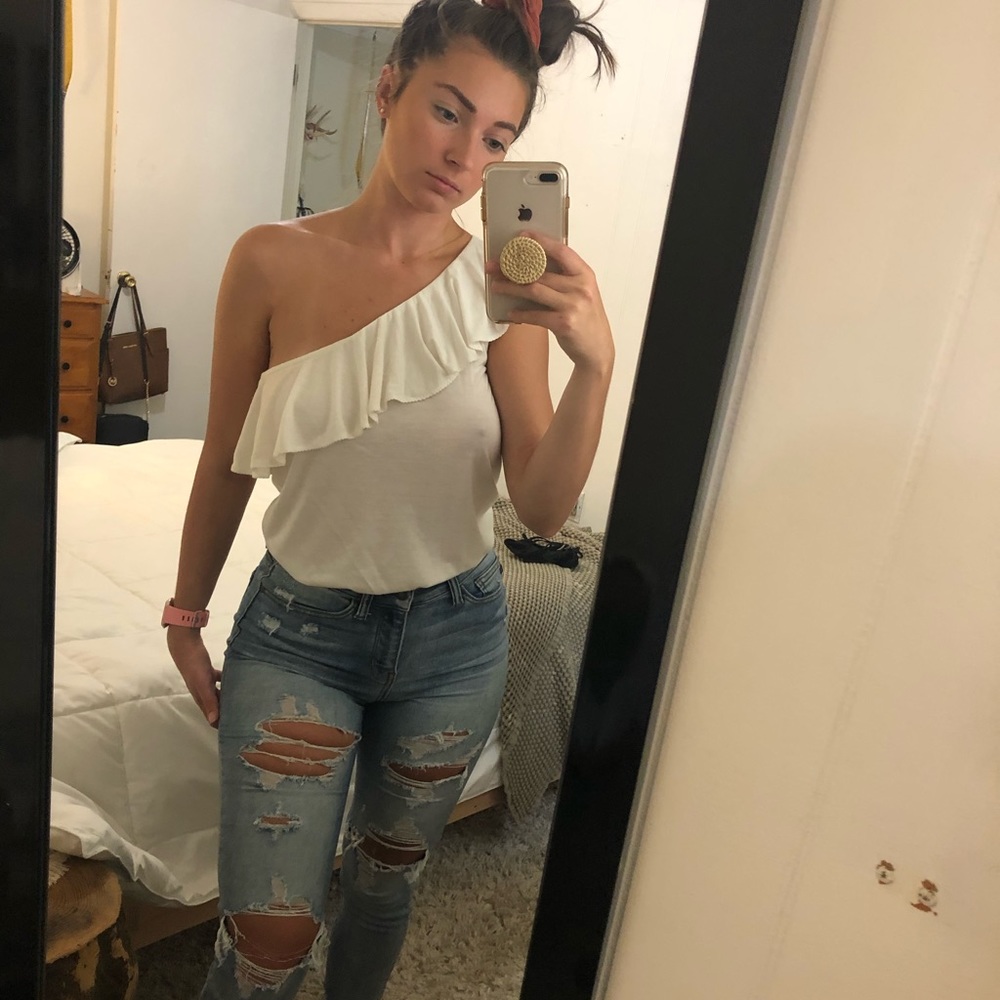 Flowy off the shoulder top